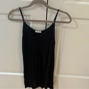 Michelle by Comune Black Spaghetti Strap Tank Top
